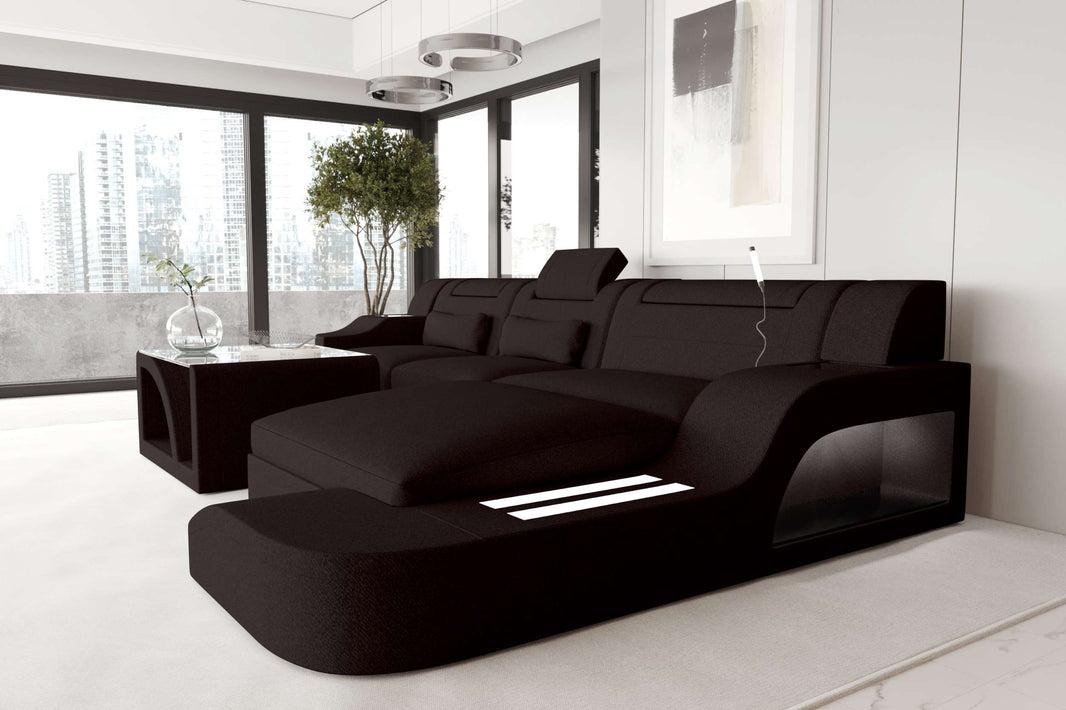 Ecksofa Palermo L Form Stoffsofa