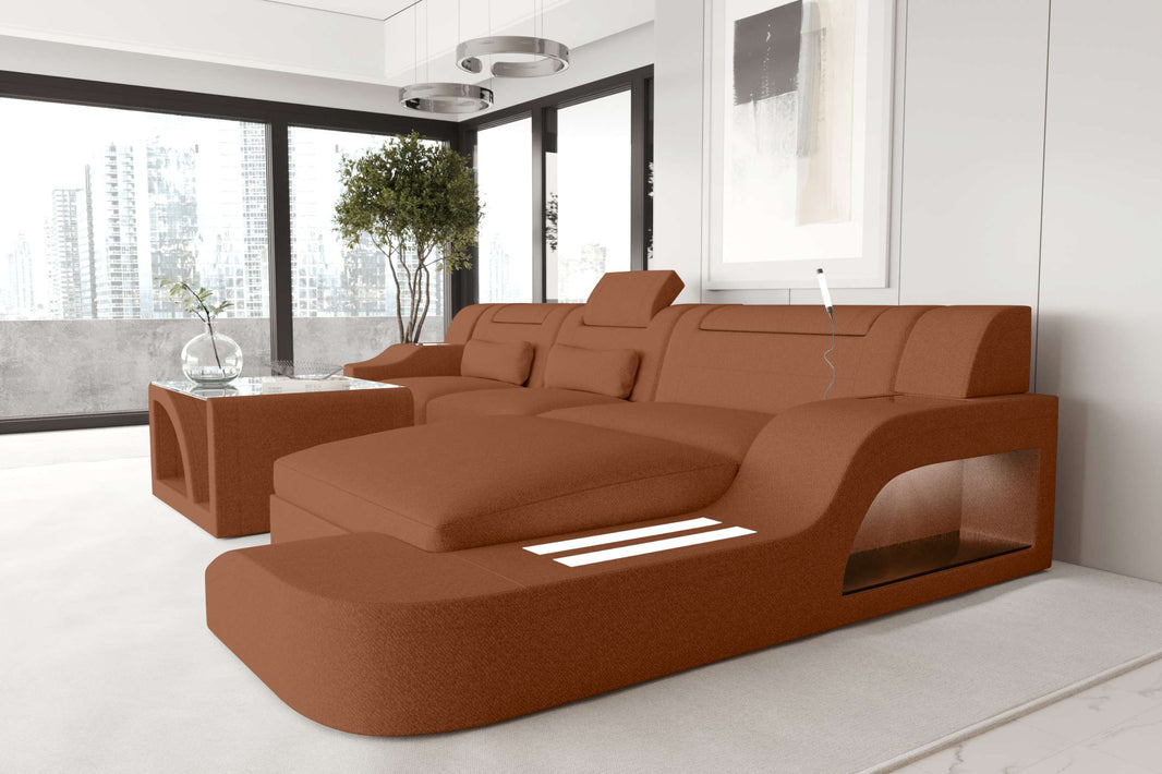 Ecksofa Palermo L Form Stoffsofa