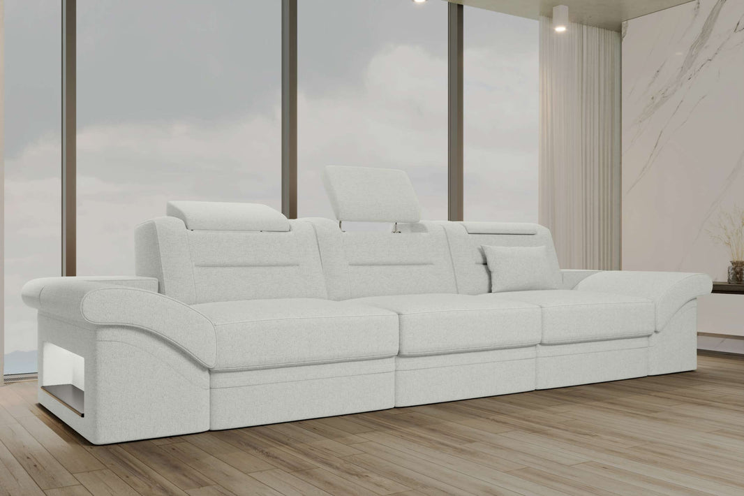 Couch Monza 3 Sitzer Stoffsofa