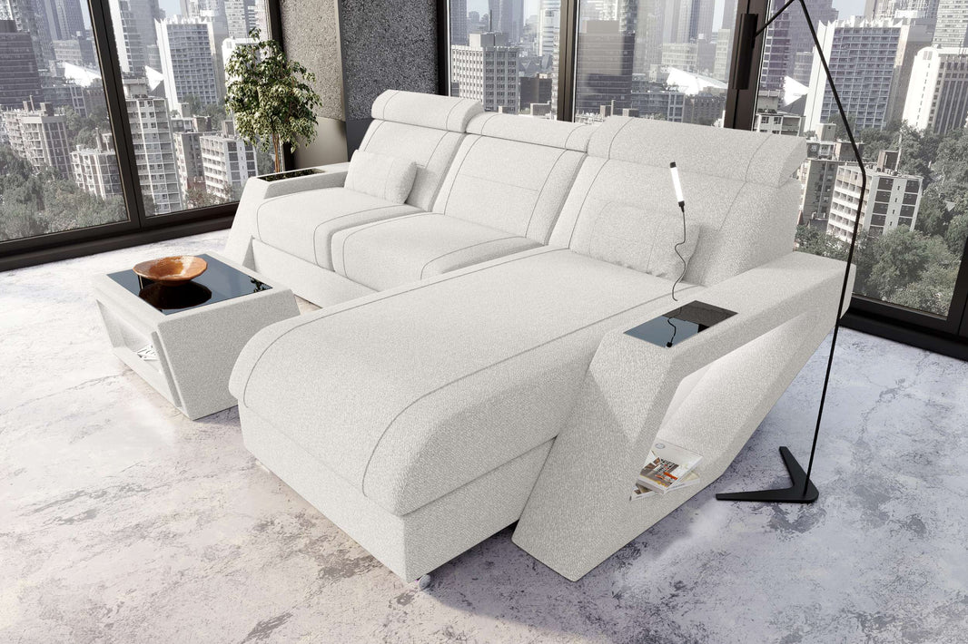 Ecksofa Catania L Form Stoffsofa