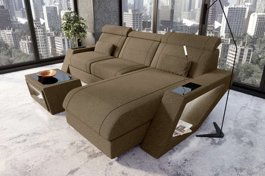 Ecksofa Catania L Form Stoffsofa