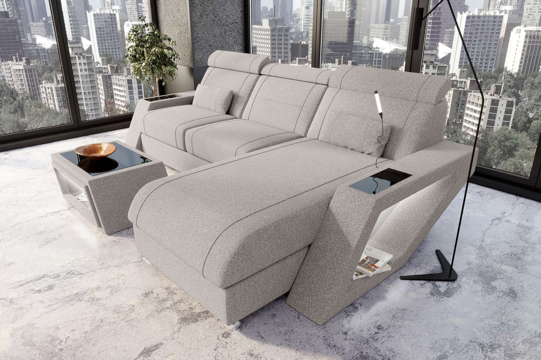 Ecksofa Catania L Form Stoffsofa