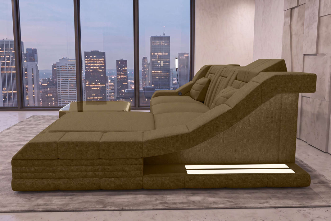 Ecksofa Turino L Form Stoffsofa