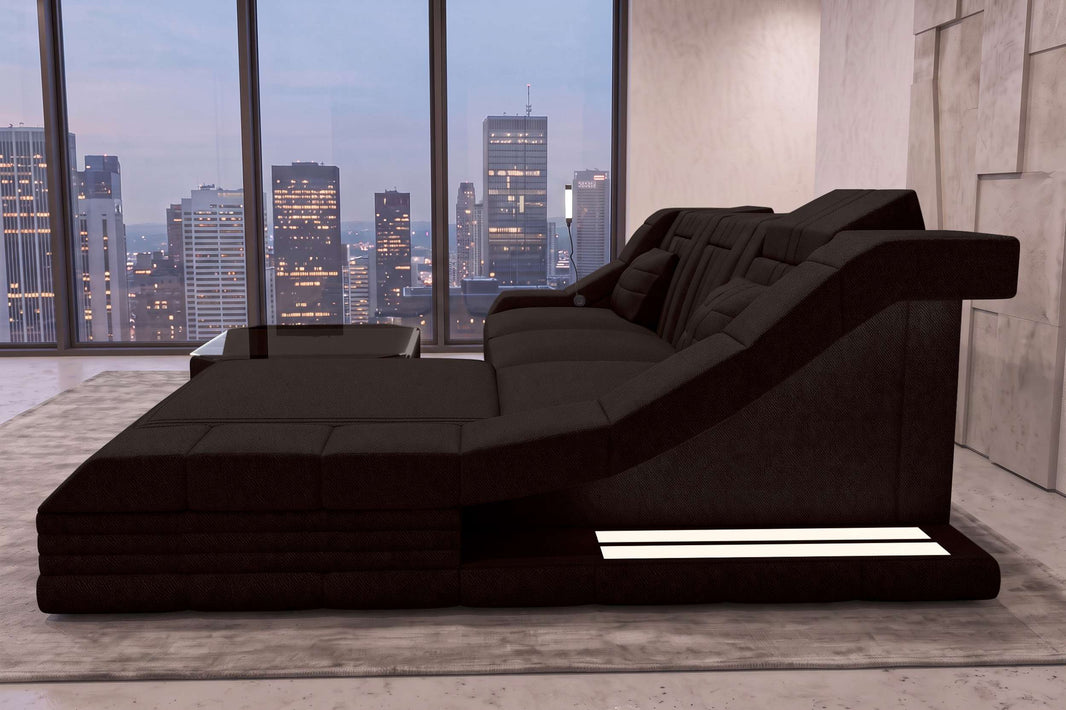 Ecksofa Turino L Form Stoffsofa