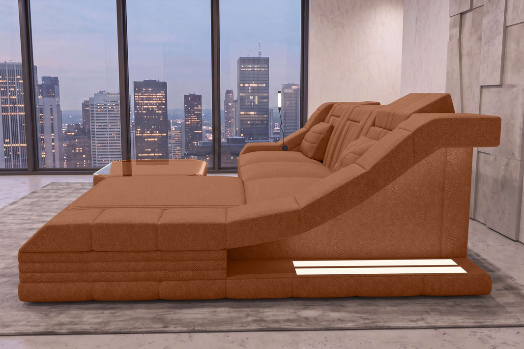 Ecksofa Turino L Form Stoffsofa