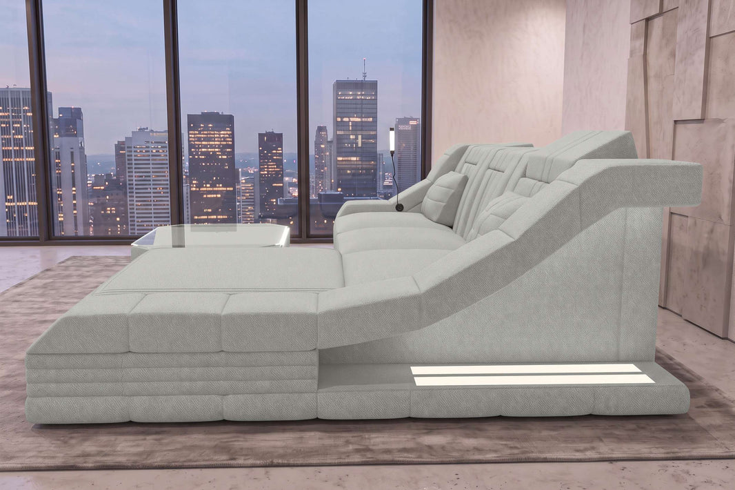 Ecksofa Turino L Form Stoffsofa