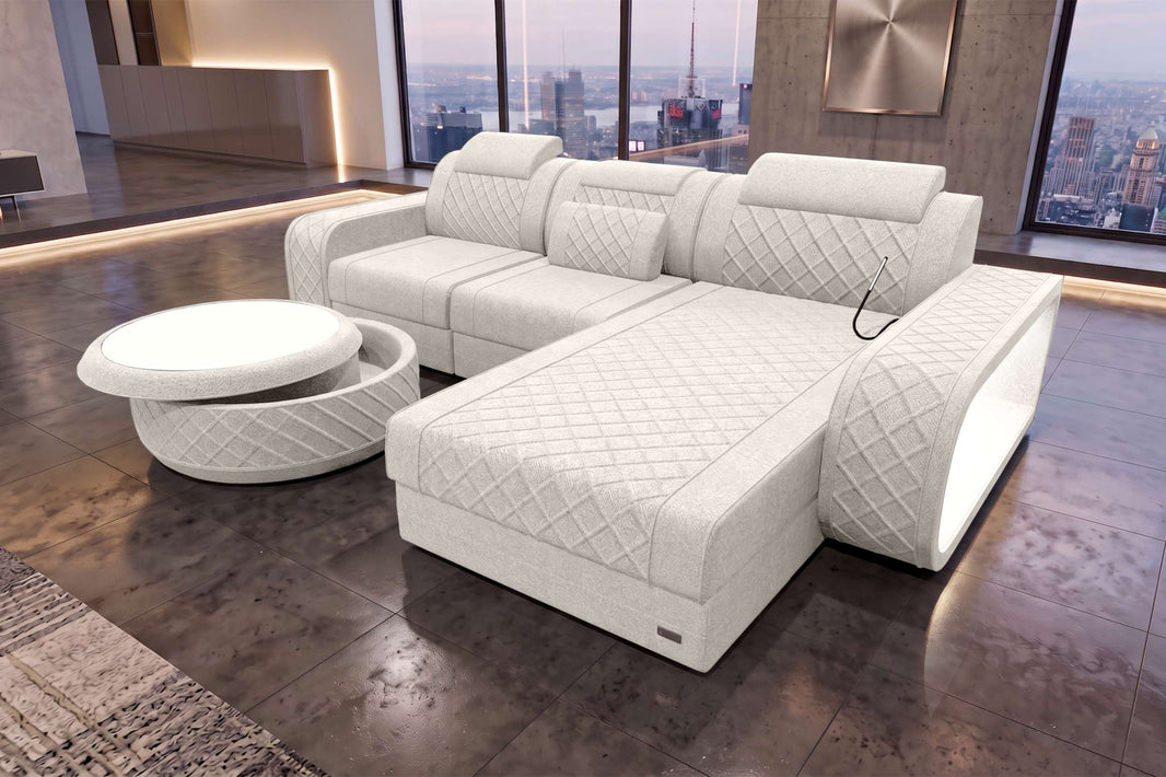 Ecksofa Berlin L Form Stoffsofa