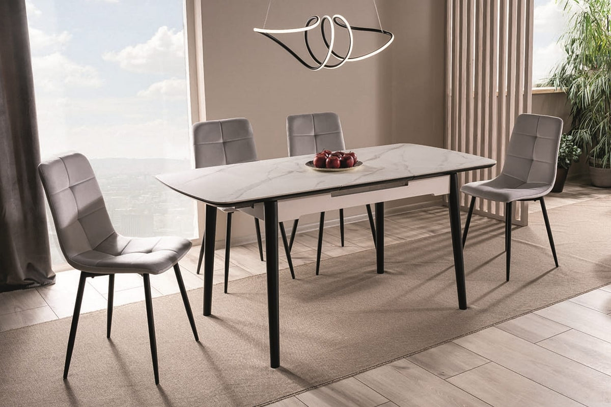 Eleganter Esstisch Apollo Eiche - Ansicht 1