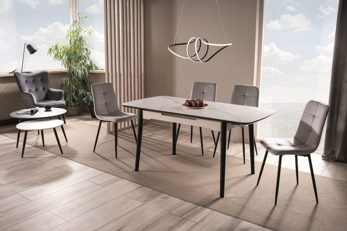 Eleganter Esstisch Apollo Eiche - Ansicht 6