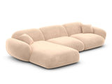 Ecksofa Alcazar L-Form aus Stoff Kurz