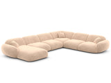 Wohnlandschaft Alcazar XXL U-Form in Stoff