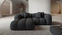 Mini Stoff Ecksofa Formentera L-Form