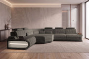 Ecksofa Asti L Form Stoffsofa
