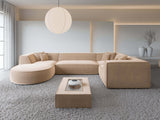 Wohnlandschaft Monterola XL U-Form in Stoff