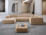 Wohnlandschaft Liranda XL U-Form in Stoff