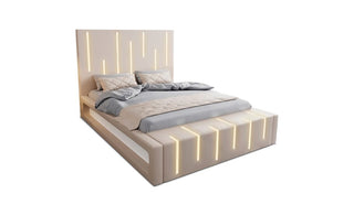 Freisteller des Wasserbettes Milona in Beige-Weiß