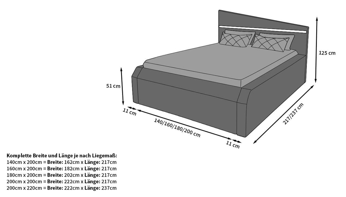 Boxspringbett Nelassa Beige