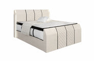 Boxspringbett Paris mit Matratze und Topper