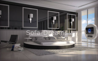 Komplettbett Napoli Weiß-Schwarz – Modern in Weiß und Schwarz für Schlafzimmer