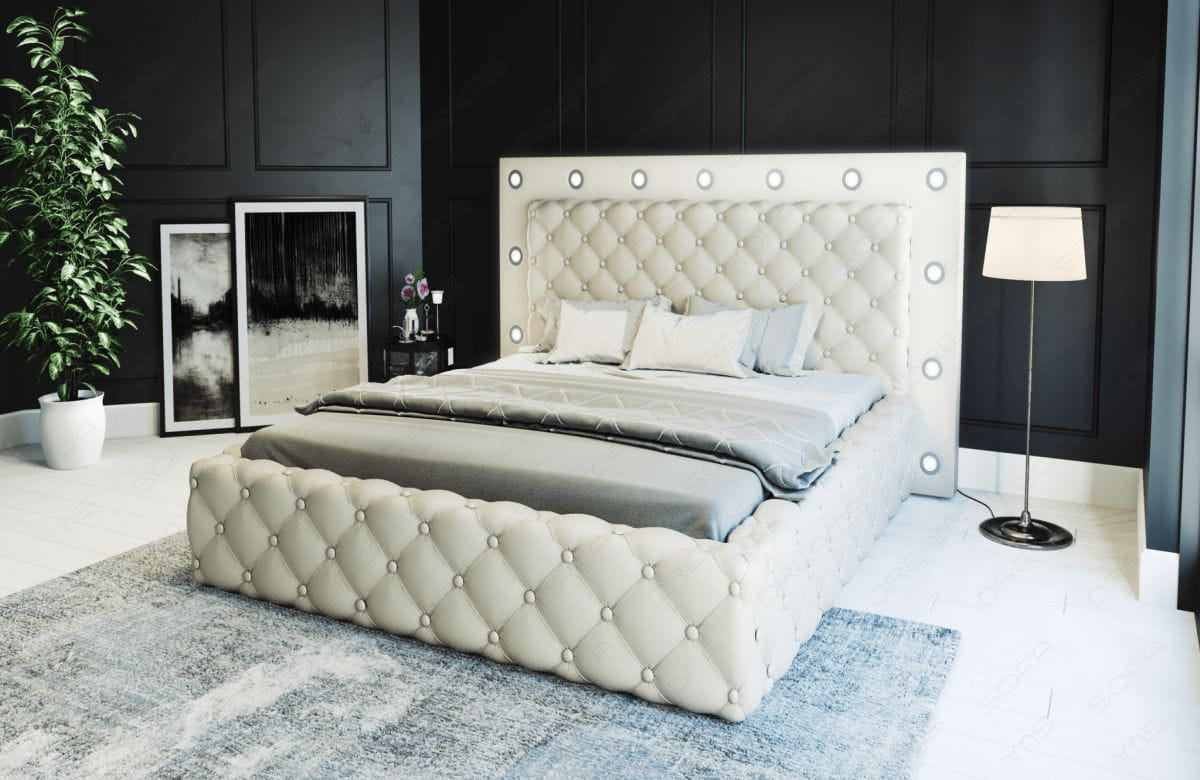 Boxspringbett Alessandria Beige