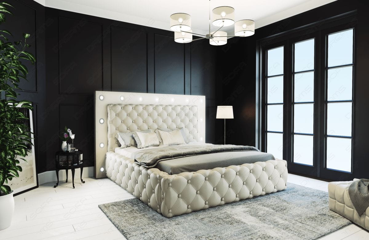 Boxspringbett Alessandria Beige