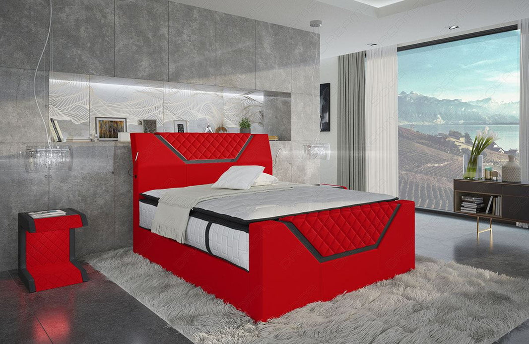 Boxspringbett Nantes Stoff