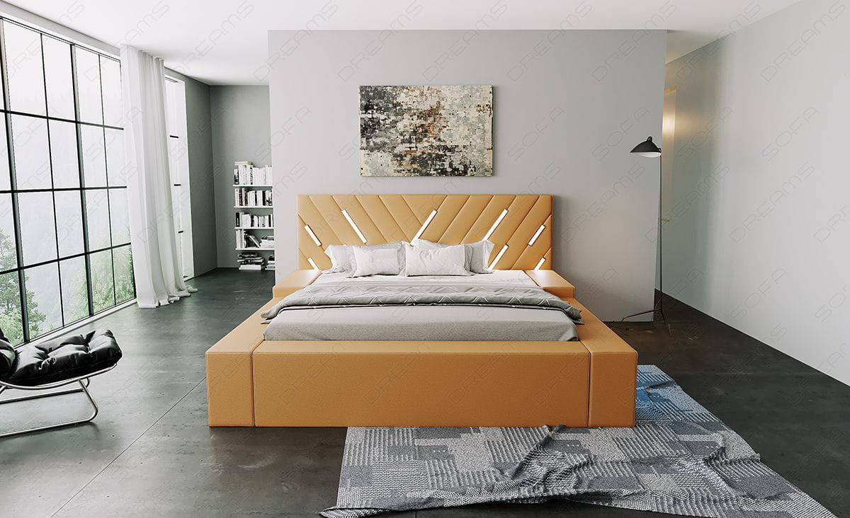 Boxspringbett Contrada Beige-Weiß