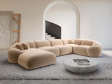 Wohnlandschaft Solverde XL U-Form in Stoff