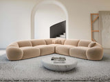 Ecksofa Solverde L-Form aus Stoff