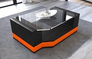 Couchtisch Messana in Leder