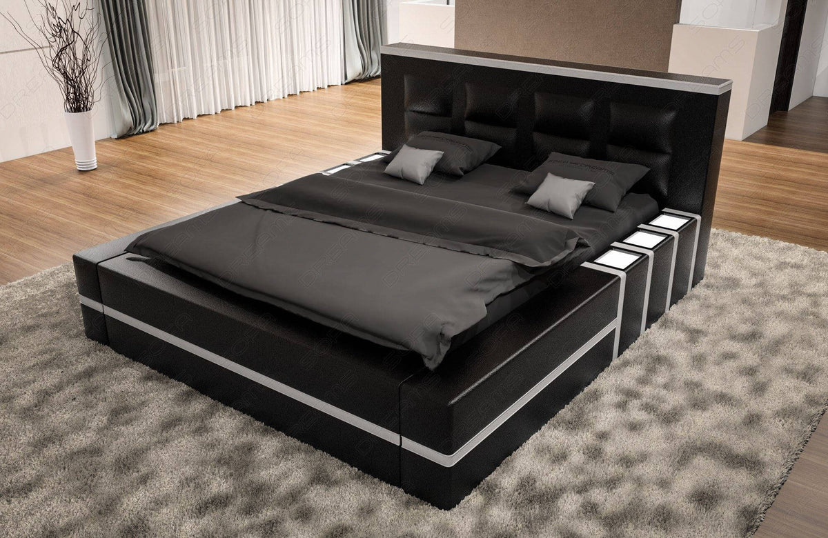 Komplettbett Asti Schwarz-Weiß – Modern und Elegant in Schwarz und Weiß für Schlafzimmer