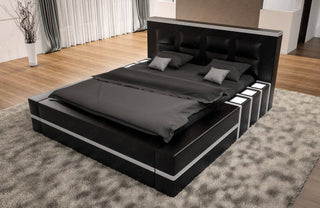 Komplettbett Asti Schwarz-Weiß – Modern und Elegant in Schwarz und Weiß für Schlafzimmer