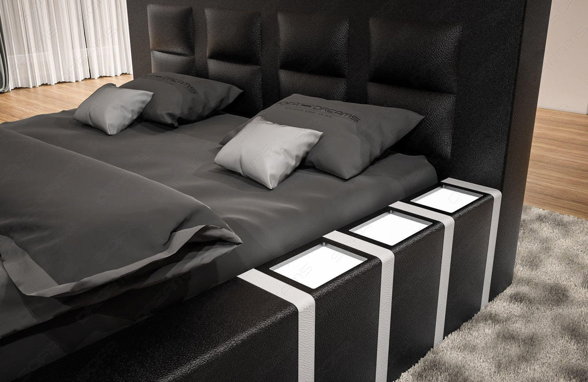 Komplettbett Asti Schwarz-Weiß – Modern und Elegant für Schlafzimmer - Bild 3