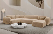 Wohnlandschaft Altea U-Form aus Stoff