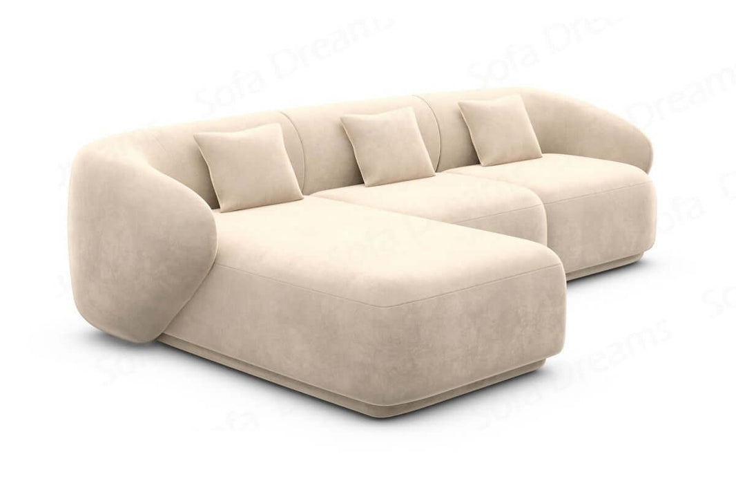 Ecksofa Marbella L-Form aus Stoff