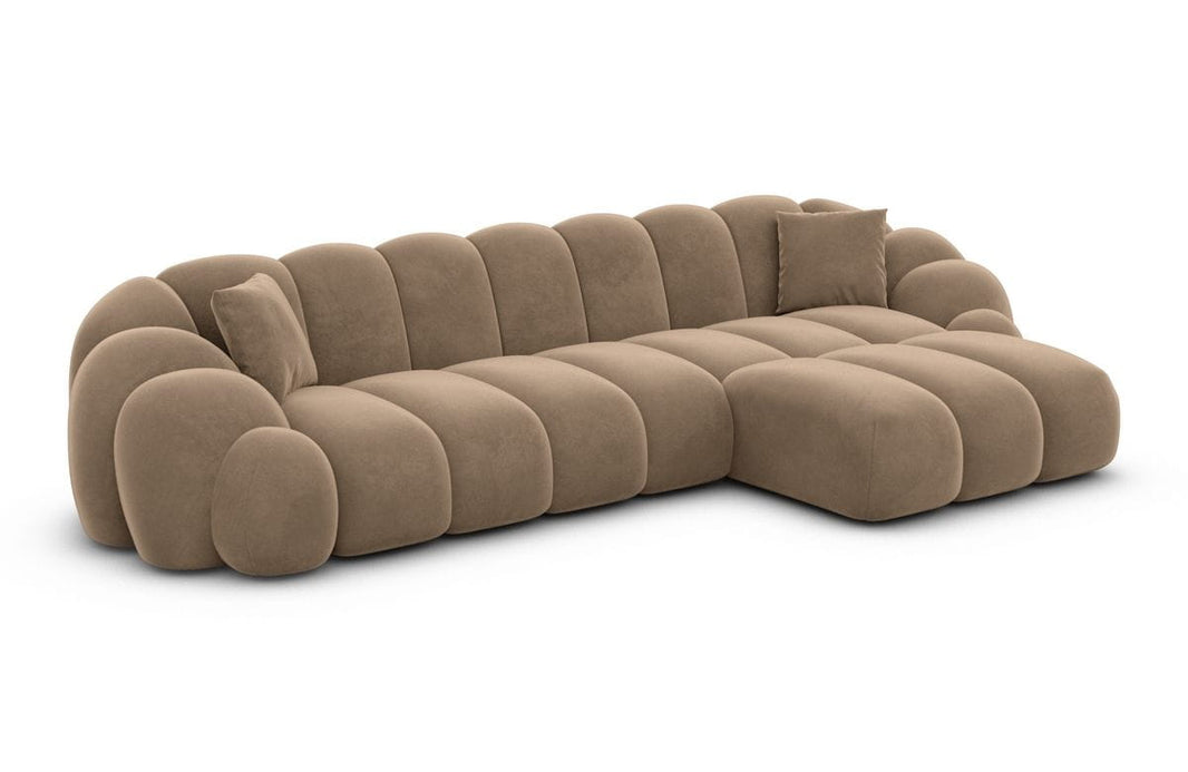 Couch Rajada L-Form in Stoff