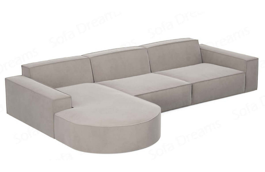 Couch Alegranza L-Form in Stoff