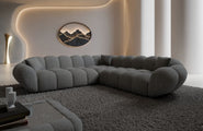 Stoff Ecksofa Maleron L-Form