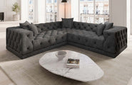 Ecksofa Palma L-Form aus Stoff