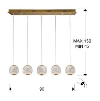 Hängelampe Austral – Modernes Design für Wohnzimmer - Bild 3