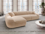 Ecksofa Solmare L-Form aus Stoff