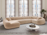 XL Stoff Wohnlandschaft Solmare U-Form