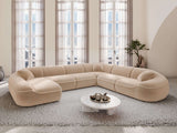 XXL Stoff Wohnlandschaft Solmare U-Form