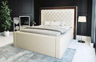 Boxspringbett Varese Beige