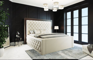 Boxspringbett Varese Beige