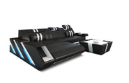 Ecksofa Apollonia L-Form aus Leder