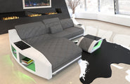 Ecksofa Swing Eleganz L-Form in Leder