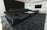 Couchlandschaft Monza U-Form in Stoff