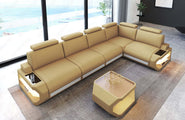 Ecksofa Siena Lang L-Form aus Stoff