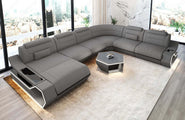 Wohnlandschaft Toscano XXL U-Form in Stoff